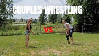 COUPLES WRESTLING CHALLENGE (BOYFRIEND VS GIRLFRIEND)