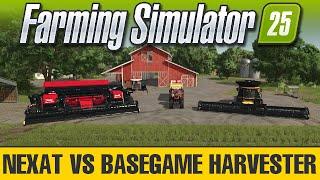 Is the NEXAT harvester better than basegame harvesters? - FS25