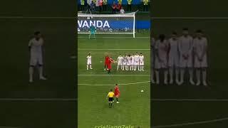 RONALDO GOALS FIRIKIK AGAINST SPAIN