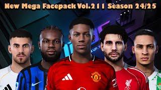 New Mega Facepack Vol.211 Season 24/25 - PES 2021 & Football Life 2025