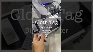 High speed clothing tag uv digital printer