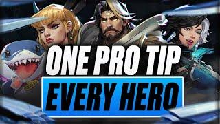 1 TIP for EVERY HERO in Marvel Rivals (free wins) - DPS, Tank, Support