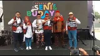 SENI DAN BUDAYA DI GEDUNG JUANG TAMBUN BEKASI.DI HADIRI OLEH BUPATI BEKASI P.J.DANI RAMDAN