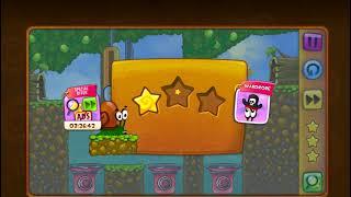 Snail Bob - Grandpa's B'Day Level 1 2 3 4 5 Complete Walkthrough