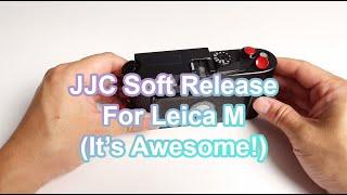 JJC Soft Release Button for Leica M Film Cameras Review | Functional, Cheap and Affordable