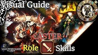 [FFXIV] (QoL) Role Skills Visual Guide - CASTER - Timestamps - Shadowbringers - 5.2