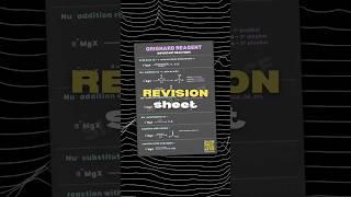 GRIGNARD REAGENT - Most Important Reactions for JEE 2024 | Simply Concise