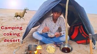 solo camping in desert | camping in india | camping videos