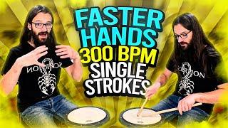 5 Steps To FASTER HANDS (Do This!) | Drum Lesson