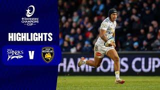 Instant Highlights - Sale Sharks v Stade Rochelais Round 4 │ Investec Champions Cup 2023/24