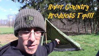 River Country Products Trekker Tent! Ultralight Tipi! The Best Solo Shelter!