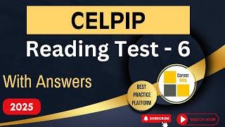 Celpip Reading Mock Test - 6 | Celpip Reading Practice Test With Answers - 2025