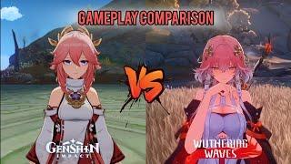 Changli VS Yae Miko | Gameplay comparison.