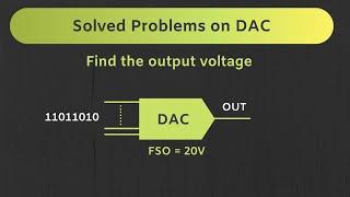 Digital to Analog Converter (DAC) Solved Problems | Quiz # 127 and Quiz # 128