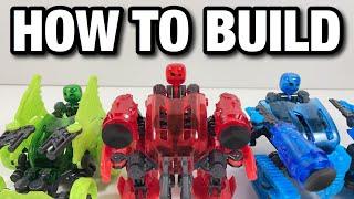 HOW TO BUILD ALL Klikbot Megabots | Stop Motion Instructions