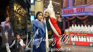 VLOGMAS EPISODE 24 | A Classic New York Christmas Experience | Petite-Sue TV