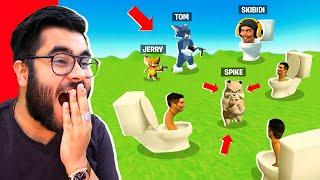  SAVE SPIKE from SKIBIDI | Tom & Jerry Multiplayer Part 4  | Hitesh KS