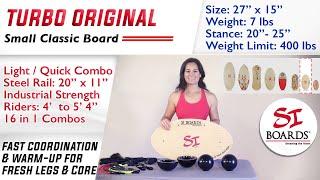 Best Small Balance Board for Quick Coordination and Small Riders | Si Boards Turbo Original