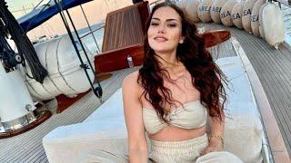 flash,  flash Famous actress Fahriye Evcen bought a million lira boat