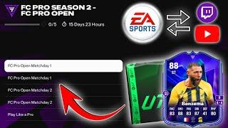 How to Complete FC Pro Season 2 Objectives & Link your EA Account to Youtube/Twitch!  EA FC 25