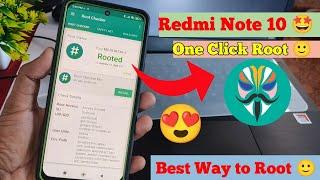 How to Root Redmi Note 10 (Mojito) Ft- MIUI 14 & Android 12 | 2023 Method | One Click Root