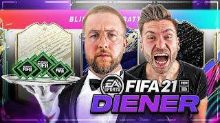 Das GIBT es doch NICHT ..  Wer muss in FIFA 21 Diener sein ?! Blind Draft Battle !!