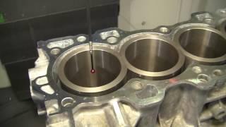 Honda B series CNC block machining and sleeving