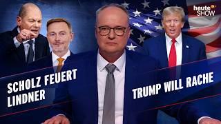 Ampel-Aus, Neuwahlen, Trump triumphiert – die krasseste Woche des Jahres | heute-show vom 08.11.2024