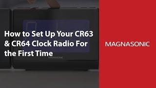 How to Set Up Your Magnasonic USB Charging Alarm Clock Radio for the First Time