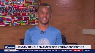 14-year-old Virginia student Heman Bekele wins 3M Young Scientist Challenge for cancer treating soap