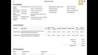 How to find, save, send or print eBay Invoice