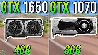 GTX 1650 vs GTX 1070 - Big Difference?
