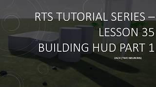 5.35 Building HUD part 1 [UE4 - RTS Tutorial]