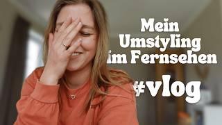 So ist es beim Fernsehen wirklich  mein Umstyling Vlog