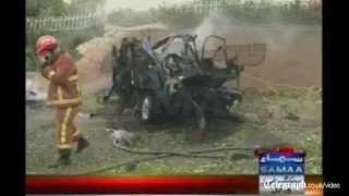 Three dead after car bomb hits US vehicle in Pakistan