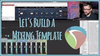 Building a Mix Template in REAPER DAW