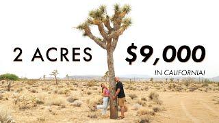 How We Bought Land in California for $9,000