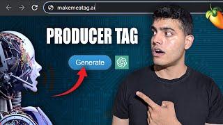 Making CRAZY PRODUCER TAGS For FREE Using A.I