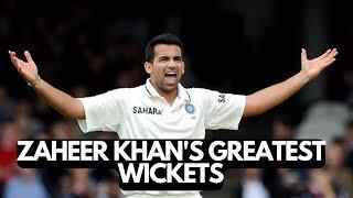 Zaheer Khan: Best wickets Compilation