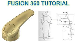 Fusion 360 Tutorial #64 | 3D Modeling Advanced Design