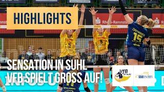 VfB 91 Suhl LOTTO Thüringen - SSC Palmberg Schwerin | Highlights Frauen Volleyball Bundesliga