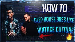 How To Deep House Bass Like Vintage Culture And Tchami [Serum Sound Design Tutorial]