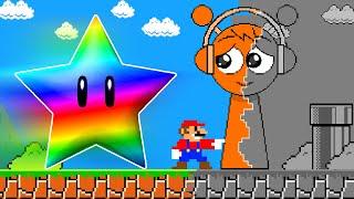 If  Mario vs Star Rainbow finding color for Oren Sprunki | MAPIX Mario Run