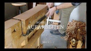 Hobelbank aufarbeiten 5 - Hinterzange