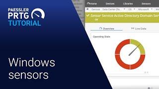 PRTG Tutorial - Monitor Windows with PRTG