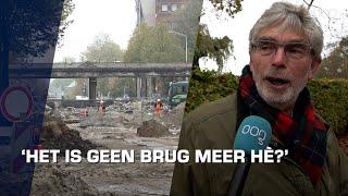 Sloop oude viaduct over Hereweg bijna compleet