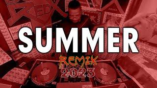 Summer 2023 Remix Mix by DJ Red X (Hip Hop Pop Soca Reggae)