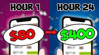 I Tried Affiliate Marketing With $80 For 24 Hours (INSANE RESULTS)