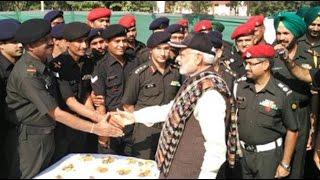 Narendra Modi Celebrates Diwali With Soldiers