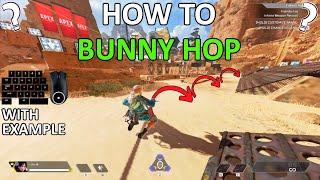 How to Bunny Hop | Basic Explanation + Demonstration (Apex Legends)